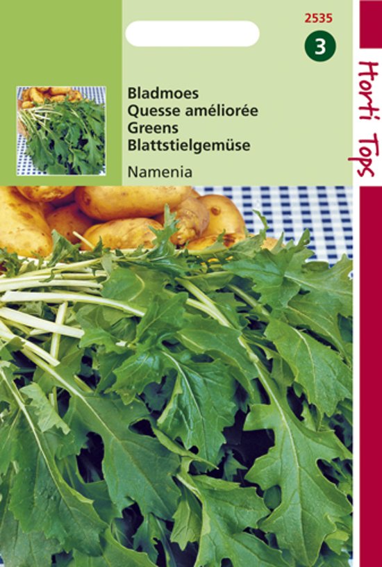 Bladmoes Namenia (Brassica campestris)